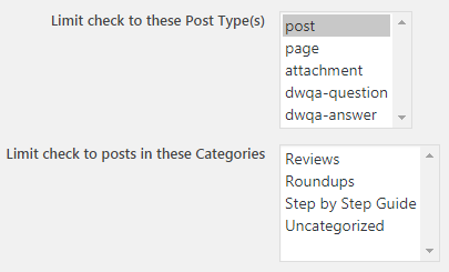 Limit Post Type and Category