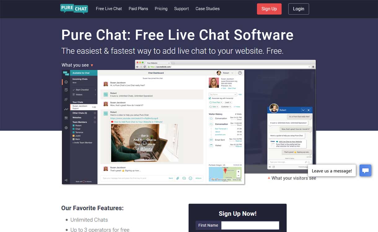 PureChat - Best Live ChatBox Software