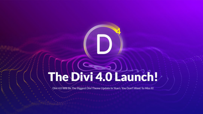Divi 4.0 Launch