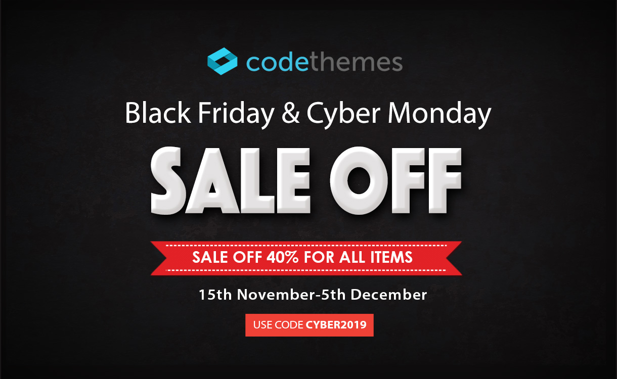 Code Themes - Black Friday Cyber Monday Deal