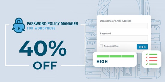 Password Policy Manager - Black Friday Cyber Monday Deal