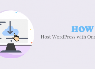 Host WordPress with One-Click Install