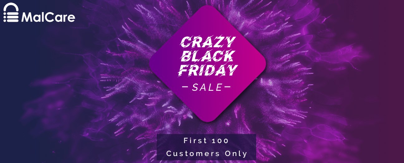Malcare- Black Friday Deal 2019