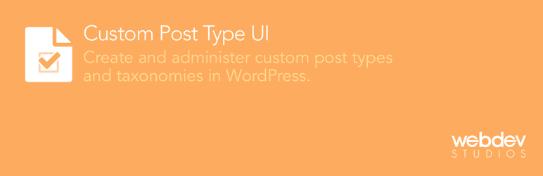 Custom Post Type UI