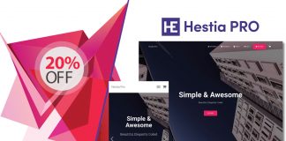 Hestia WordPress Theme Discount