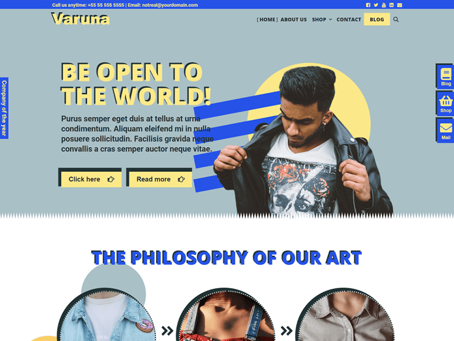 Varuna - Multipurpose WordPress Theme