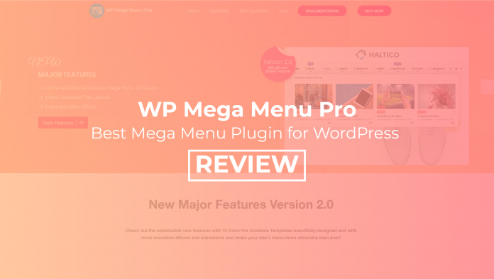 WP Mega Menu Pro - Best Mega Menu Plugin
