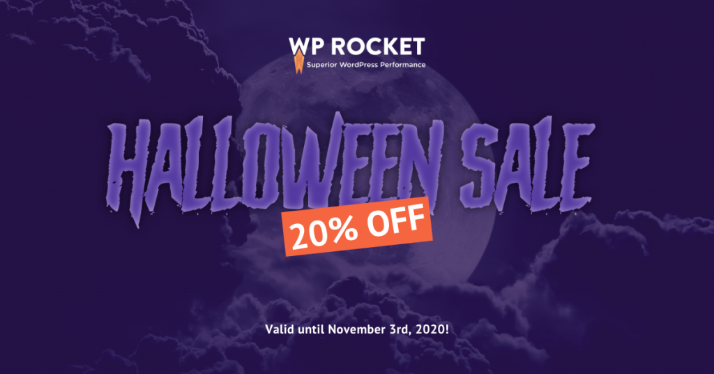 WP Rocket - Halloween Offer 2020