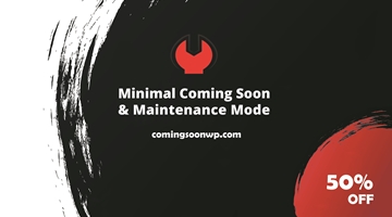 Coming Soon & Maintenance mode - Black Friday Deals 2020