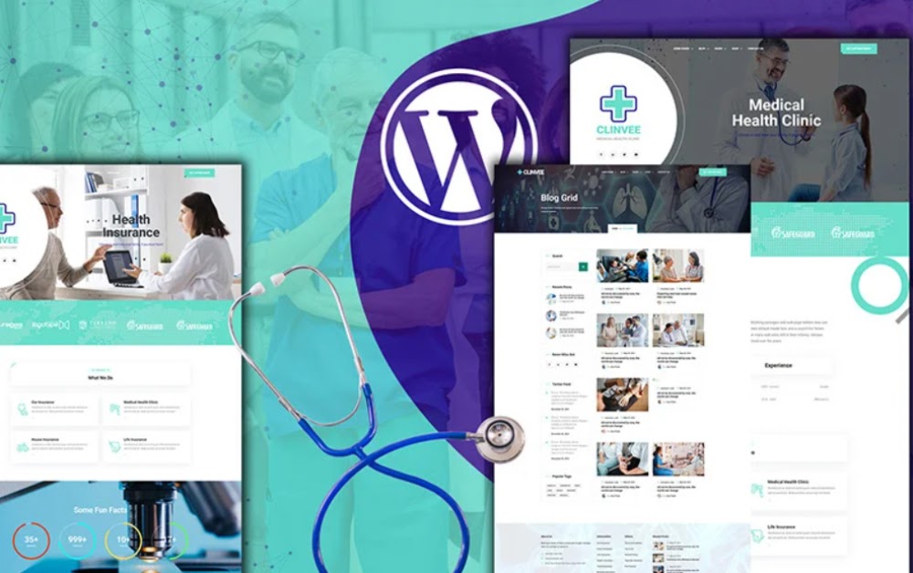 Clinvee - Doctor Medical Clinic WordPress Theme