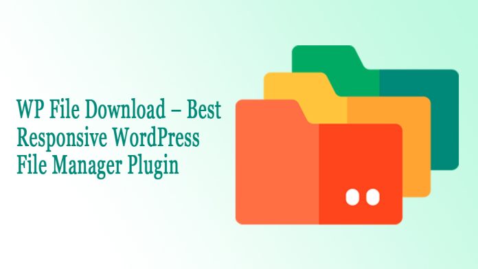 WP File Download - Best Responsive WordPress File Manager Plugin